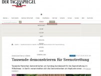 Bild zum Artikel: Tausende demonstrieren für Seenotrettung