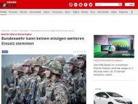 Bild zum Artikel: Bericht über internes Papier - Bundeswehr kann keinen einzigen weiteren Einsatz stemmen