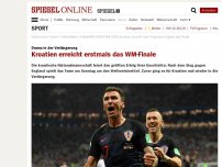 Bild zum Artikel: Drama in der Verlängerung: Kroatien erreicht erstmals das WM-Finale