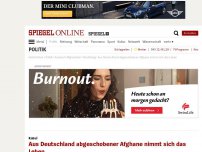 Bild zum Artikel: Kabul: Aus Deutschland abgeschobener Afghane nimmt sich das Leben