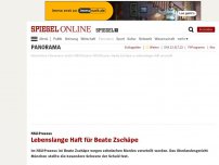 Bild zum Artikel: NSU-Prozess: Lebenslange Haft für Beate Zschäpe