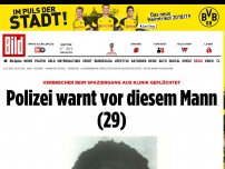 Bild zum Artikel: Verbrecher geflüchtet - Polizei warnt vor diesem Mann (29)