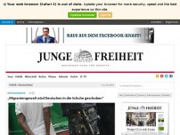 Bild zum Artikel: „Migrantengewalt wird Deutschen in die Schuhe geschoben“