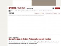 Bild zum Artikel: Urteil in Regensburg: Xavier Naidoo darf nicht Antisemit genannt werden