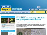 Bild zum Artikel: Danke! Dirk aus Straubing zahlt Zeche von geistig behinderten Kindern