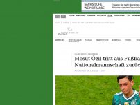 Bild zum Artikel: Mesut Özil tritt aus Fußball-Nationalmannschaft zurück