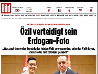Bild zum Artikel: Monatelanges Schweigen gebrochen - Özil verteidigt sein Erdogan-Foto