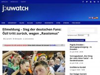 Bild zum Artikel: Eilmeldung – Sieg der deutschen Fans: Özil tritt zurück, wegen „Rassismus“