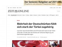 Bild zum Artikel: Studie: Mehrheit der Deutsch-Türken fühlt sich stark der Türkei zugehörig