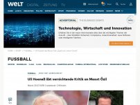 Bild zum Artikel: Uli Hoeneß übt vernichtende Kritik an Mesut Özil