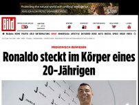 Bild zum Artikel: Irres Medizin-Ergebnis - Ronaldos echtes Alter liegt bei 20!