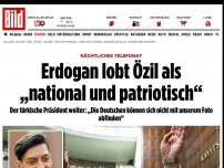 Bild zum Artikel: Erdogan lobt Özil - „Ich küsse seine Augen“