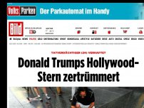 Bild zum Artikel: „Walk of Fame“ - Trumps Hollywood-Stern zertrümmert