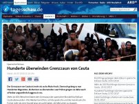Bild zum Artikel: Spanische Exklave: Hunderte überwinden Grenzzaun von Ceuta