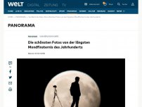 Bild zum Artikel: Die schönsten Fotos von der längsten Mondfinsternis des Jahrhunderts