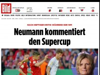 Bild zum Artikel: Trotz Shitstorm während der WM - Claudia Neumann kommentiert den Supercup!