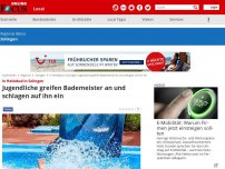 Bild zum Artikel: In Heidebad in Solingen - Jugendliche greifen Bademeister an und schlagen auf ihn ein