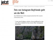 Bild zum Artikel: Foto von Instagram-Boyfriends geht um die Welt