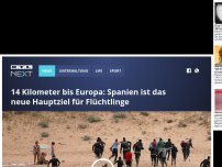Bild zum Artikel: 14 Kilometer bis Europa: Spanien ist das neue Hauptziel für Flüchtlinge