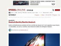 Bild zum Artikel: Sprachkritik: Deutsch-Rechts/Rechts-Deutsch