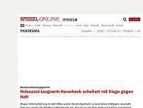 Bild zum Artikel: Bundesverfassungsgericht: Holocaust-Leugnerin Haverbeck scheitert mit Klage gegen Haft