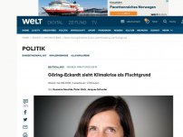 Bild zum Artikel: Göring-Eckardt sieht Klimakrise als Fluchtgrund