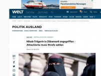 Bild zum Artikel: Nikab-Trägerin in Dänemark angegriffen – Attackierte muss Strafe zahlen