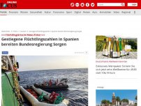 Bild zum Artikel: +++ Flüchtlingskrise im News-Ticker +++ - Gestiegene Flüchtlingszahlen in Spanien bereiten Bundesregierung Sorgen