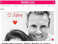Bild zum Artikel: Zwölf Jahre happy: Dieter Bohlen & Carina feiern Jahrestag!
