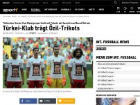 Bild zum Artikel: Türkischer Klub spielt mit Özil-Trikots