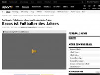 Bild zum Artikel: Kroos ist Fußballer des Jahres - Heynckes bei Trainern vorn