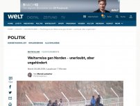 Bild zum Artikel: Weiterreise gen Norden – unerlaubt, aber ungehindert