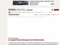 Bild zum Artikel: Perseiden im August: Es regnet Sternschnuppen am Wochenende