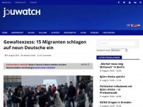 Bild zum Artikel: Gewaltexzess: 15 Migranten schlagen auf neun Deutsche ein