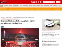 Bild zum Artikel: +++ Flüchtlingskrise im News-Ticker +++ - Zu Unrecht abgeschobener Afghane kehrt nach Deutschland zurück