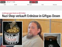 Bild zum Artikel: Nazi-Shop verkauft Erdnüsse in Giftgas-Dosen