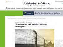 Bild zum Artikel: Interview am Morgen: Gedenkkultur: 'Brandner hat sich jeglicher Klärung verweigert'