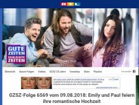 Bild zum Artikel: Emily und Paul feiern eine romantische Hochzeit