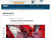 Bild zum Artikel: „Sie haben den Dollar, wir haben Allah“