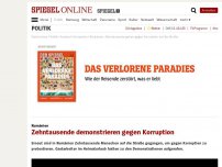 Bild zum Artikel: Rumänien: Zehntausende demonstrieren gegen Korruption