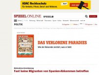 Bild zum Artikel: Rücknahme-Vereinbarung: Fast keine Migranten von Spanien-Abkommen betroffen