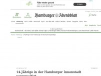 Bild zum Artikel: Kriminalität: 14-Jährige in der Hamburger Innenstadt vergewaltigt
