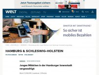 Bild zum Artikel: Junges Mädchen in der Hamburger Innenstadt vergewaltigt