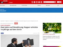 Bild zum Artikel: Düsseldorf - Sie war in ihn verliebt: Rapper (24) schickte 14-Jährige auf den Strich