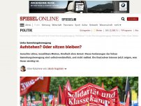 Bild zum Artikel: Linke Sammlungsbewegung: Aufstehen? Oder sitzen bleiben?