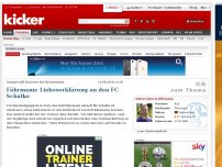 Bild zum Artikel: Fährmann: Liebeserklärung an den FC Schalke
