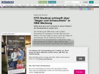 Bild zum Artikel: Debatten im Netz - FPÖ-Stadtrat schimpft über 'Neger und Schwuchteln' in ÖBB-Werbung