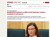 Bild zum Artikel: Oberverwaltungsgericht: Ranghöchste Richterin in NRW macht Behörden schwere Vorwürfe im Fall Sami A.