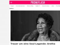 Bild zum Artikel: Trauer um eine Soul-Legende: Aretha Franklin ist tot!