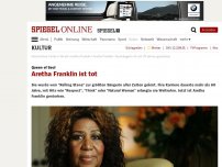 Bild zum Artikel: Queen of Soul: Aretha Franklin ist tot